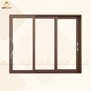 CỬA ĐI MỞ LÙA 3 CÁNH - NHÔM XINGFA CLASS A115