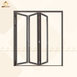 CỬA ĐI XẾP TRƯỢT 3 CÁNH - NHÔM XINGFA CLASS A80