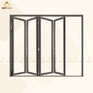 CỬA ĐI XẾP TRƯỢT 4 CÁNH - NHÔM XINGFA CLASS A80