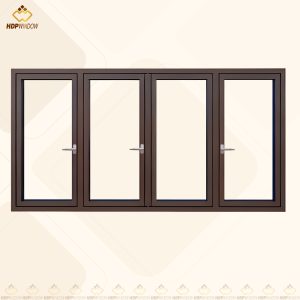 CỬA SỔ MỞ QUAY 4 CÁNH - NHÔM XINGFA CLASS A65