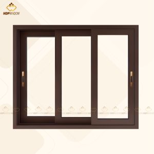 CỬA SỔ MỞ LÙA 3 CÁNH - NHÔM XINGFA CLASS A72