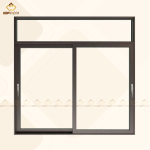 Cửa nhôm Xingfa A115 – cửa đi lùa 2 cánh hiện đại, an toàn